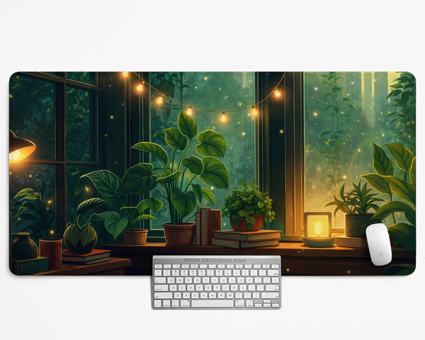 Lofi Aesthetic Desk Mat Mousepad - Desk Mat - Deskneko - Desk Mats & Mousepads