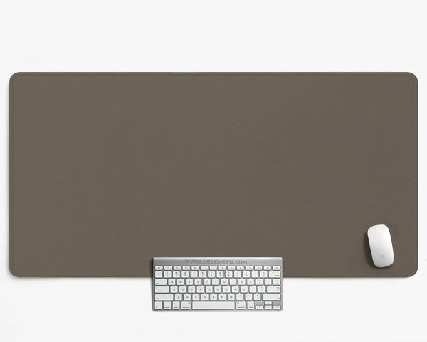 Cocoa Brown Minimalist - Deskneko