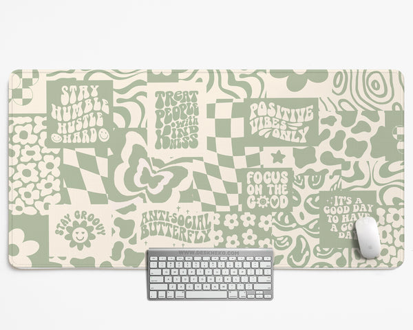 Positive Affirmations Desk Mat Mousepad - Desk Mat - Deskneko - Desk Mats & Mousepads