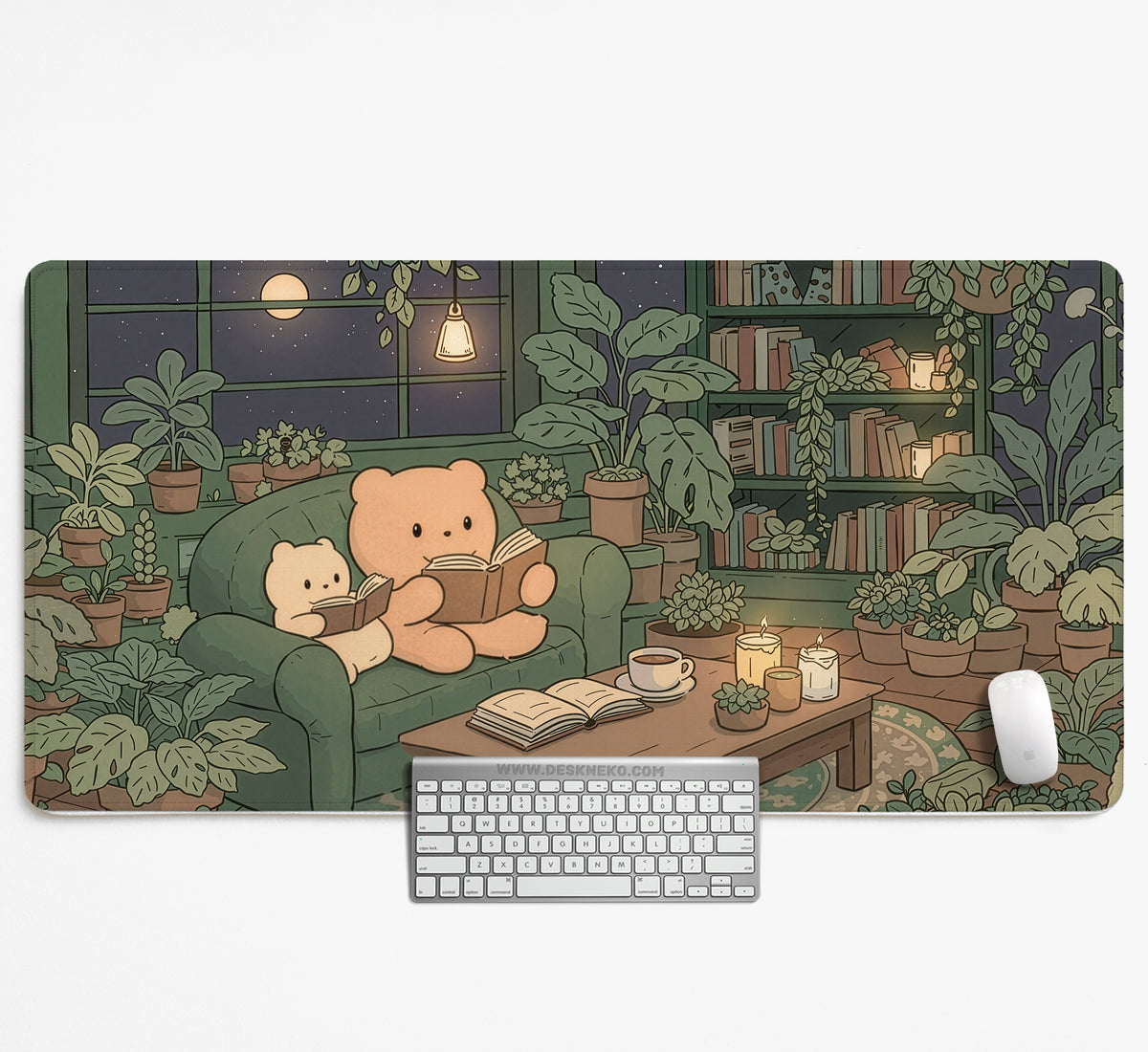 Cute Bears Desk Mat Mouse Pad - Desk Mat - Deskneko - Desk Mats & Mousepads