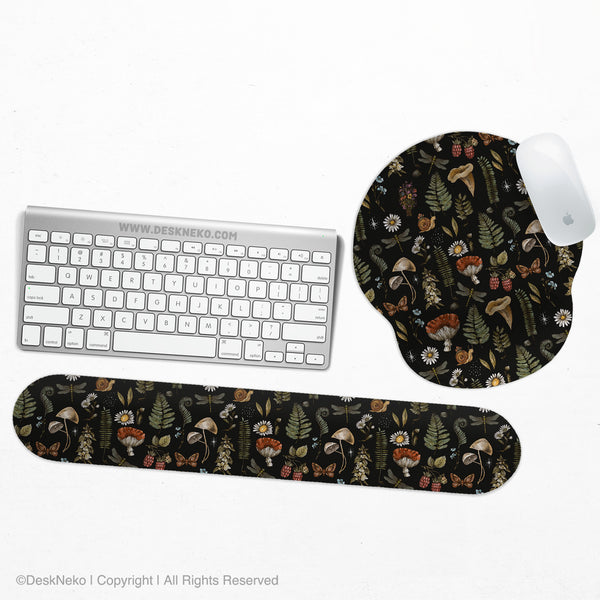 Woodland Pattern Wrist Rest - Ergonomic Mousepads & Wrist Rests - Deskneko - Mousepads & Wrist Rests