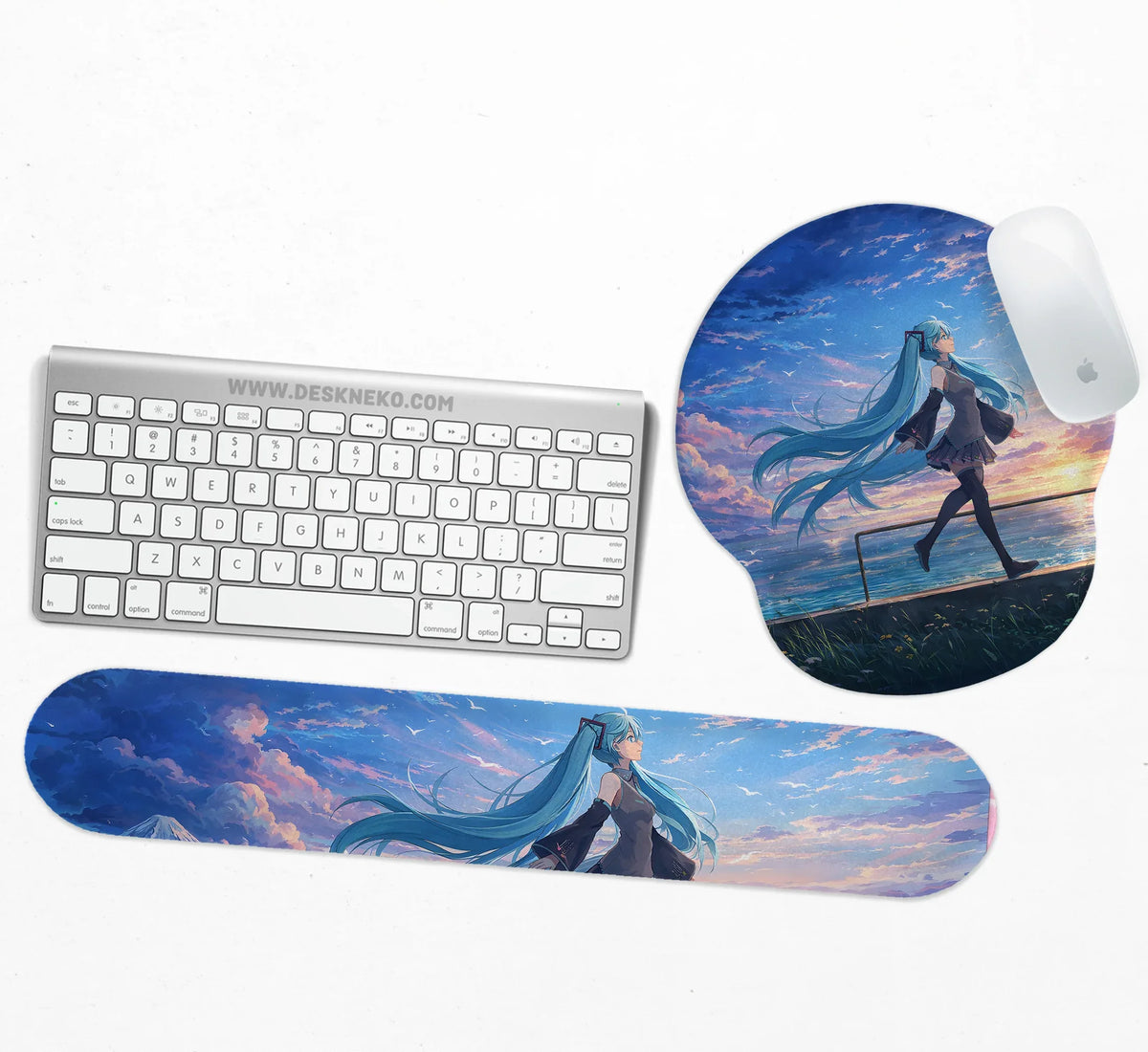 Anime Girl Landscape - Deskneko