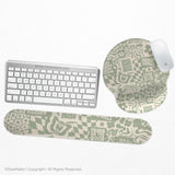 Positive Affirmations Ergonomic Mouse & Wrist Rest - Ergonomic Mousepads & Wrist Rests - Deskneko - Mousepads & Wrist Rests