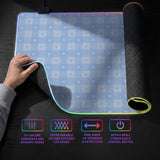 Blue Gingham Desk Mat - Desk Mat - Deskneko - Desk Mats & Mousepads