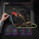 Koi Waves Desk Mat - Desk Mat - Deskneko - Desk Mats & Mousepads