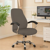 Cocoa Brown Desk Chair Cover - Deskneko