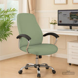 Soft Sage Green Office Chair Cover - Deskneko