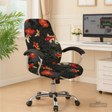 Japanese Koi Office Chair Cover - Deskneko