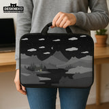 Black Cat Mountains Laptop Sleeve & Bag - Deskneko