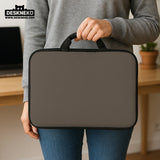 Cocoa Laptop Sleeve Case, Minimalist Padded Notebook Cover - Deskneko