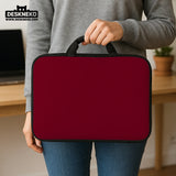 Burgundy Laptop Sleeve & Bag for MacBook and Notebooks - Deskneko