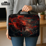 Red Dragon Laptop Sleeve & Bag - Deskneko