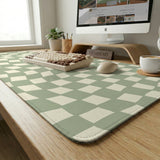 Green Checker Desk Mat - Desk Mat - Deskneko - Desk Mats & Mousepads