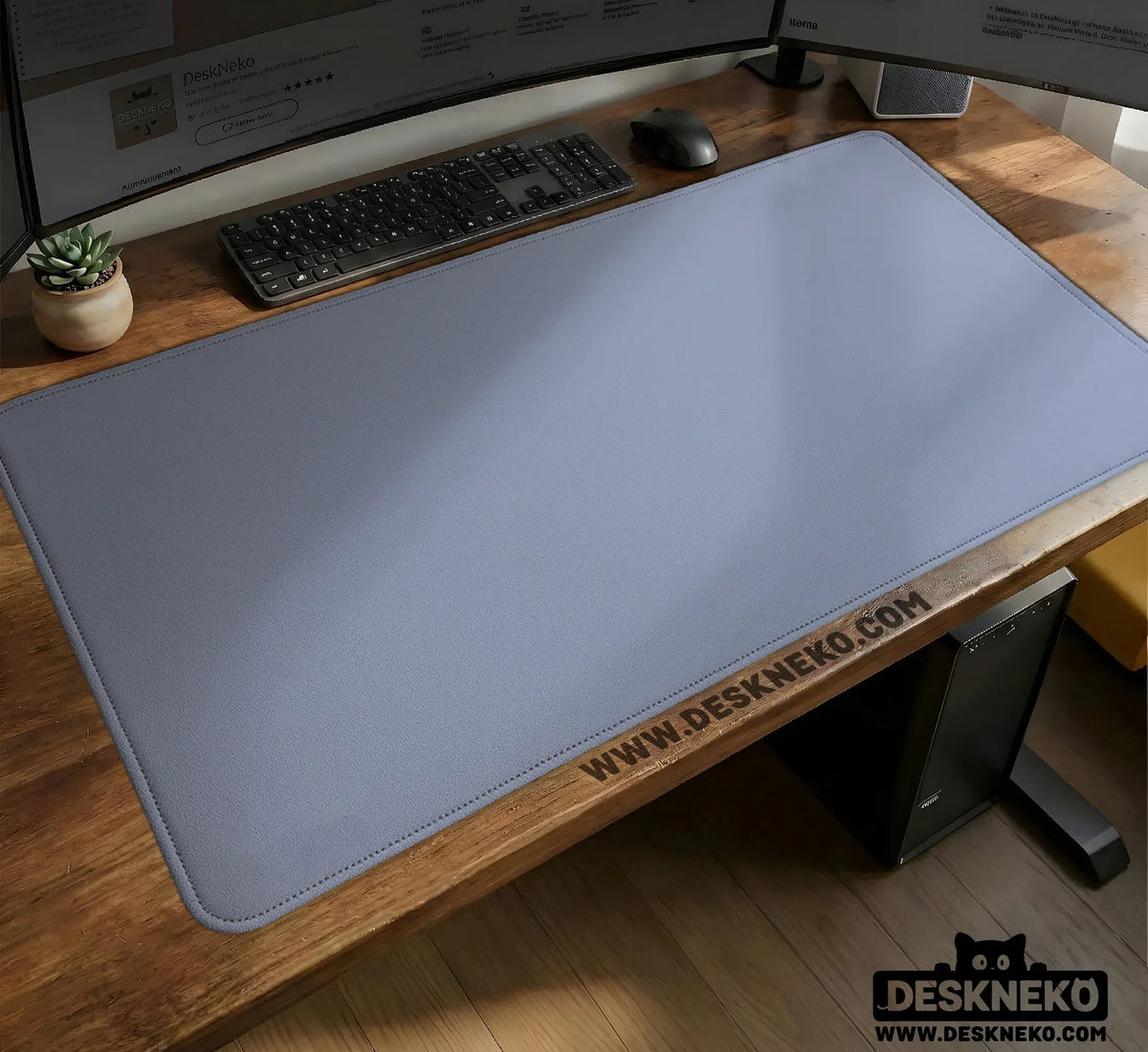 Periwinkle Blue Mousepad - Deskneko