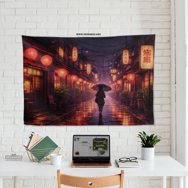 Lofi Anime Street - Deskneko