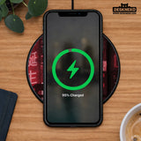 Neon Cat Skyline Wireless Charger - Deskneko