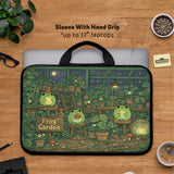 Frog Garden Laptop Sleeve - Deskneko