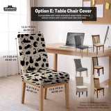Black Cat Desk Chair Cover - Chair Covers - Deskneko - Desk Chair Covers