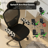 Black Cat Desk Chair Cover - Chair Covers - Deskneko - Desk Chair Covers