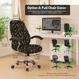 Woodland Pattern Desk Chair Cover - Chair Covers - Deskneko - Desk Chair Covers