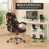 Koi Fish Desk Chair Cover - Deskneko