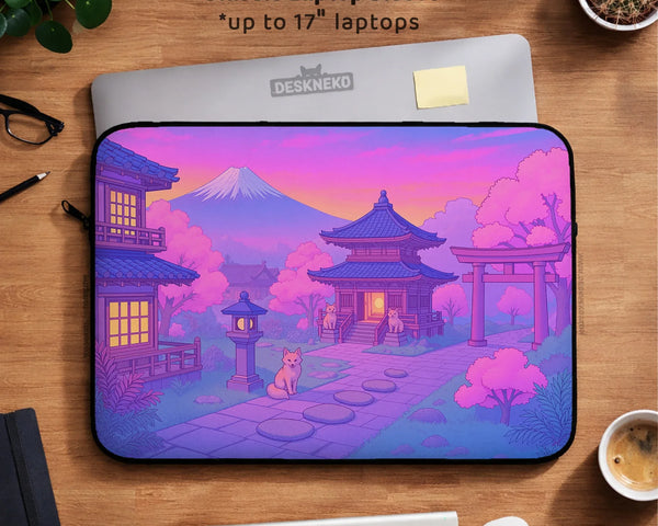 Kawaii Anime Laptop Sleeve & Bag - Deskneko