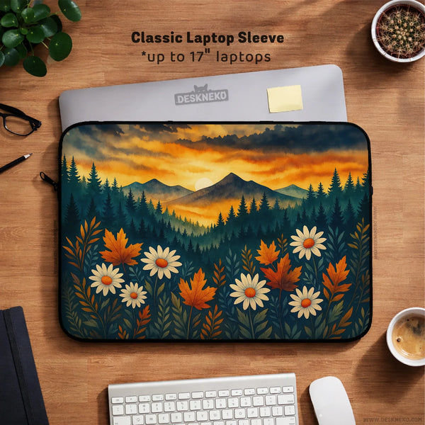 Autumn Mountain Laptop Sleeve & Bag - Laptop Sleeve - Deskneko - Laptop Sleeves & Bags