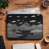Black Cat Mountains Laptop Sleeve & Bag - Deskneko
