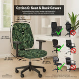 Forest Cat Desk Chair Cover for Office and Gaming Chairs - Deskneko