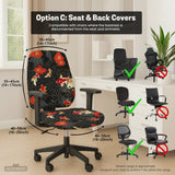 Koi Fish Desk Chair Cover - Deskneko