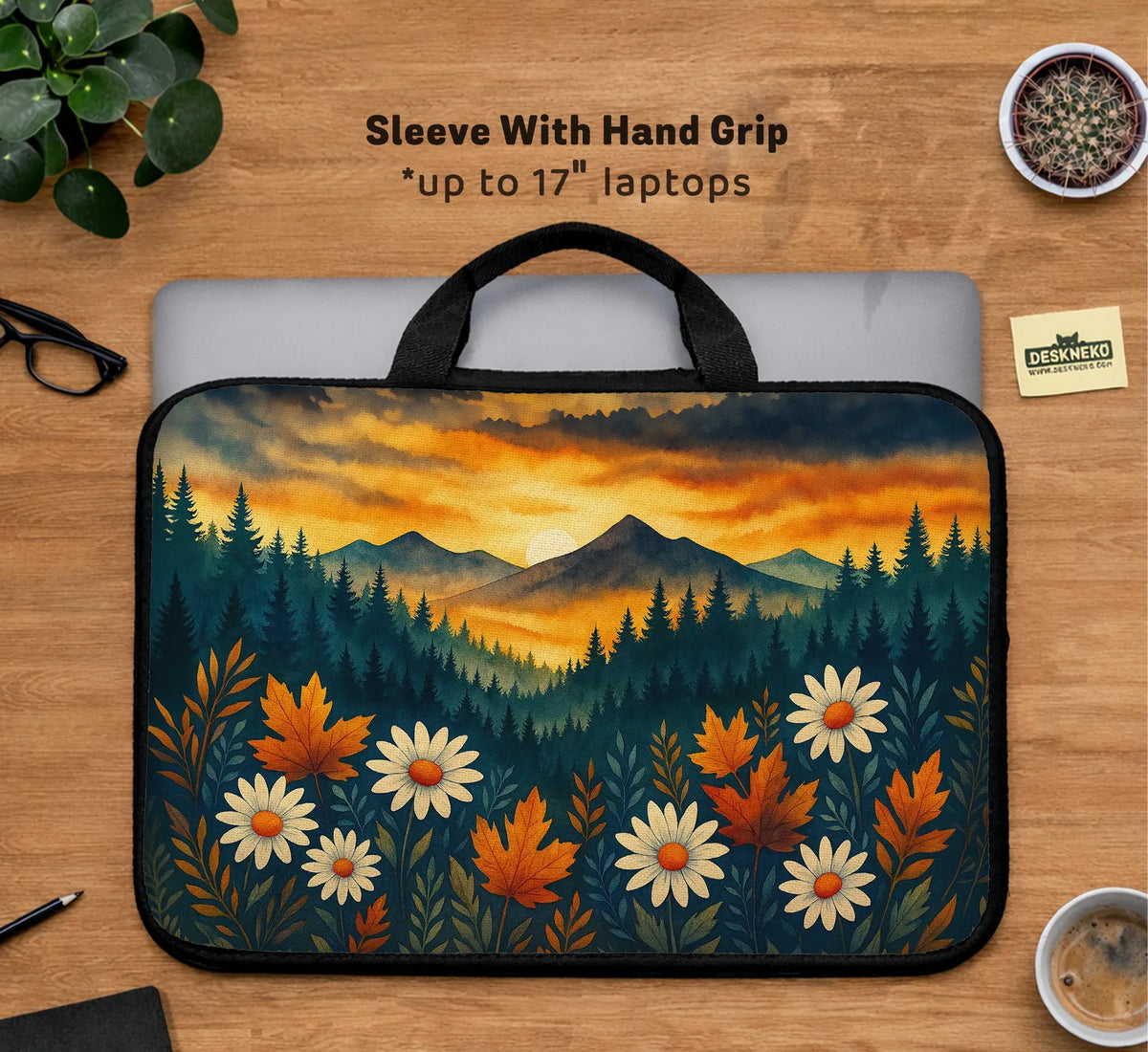 Autumn Mountain Laptop Sleeve & Bag - Laptop Sleeve - Deskneko - Laptop Sleeves & Bags