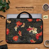 Koi Fish Laptop Sleeve & Bag - Deskneko