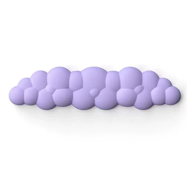 Cloud Keyboard Hand Wrist Rest Memory Foam Silicone Leather Mouse Pad Wristband Pad - Deskneko