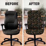 Woodland Pattern Desk Chair Cover - Chair Covers - Deskneko - Desk Chair Covers