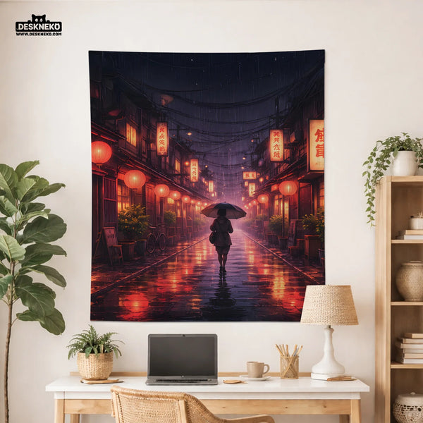 Lofi Anime Street - Deskneko