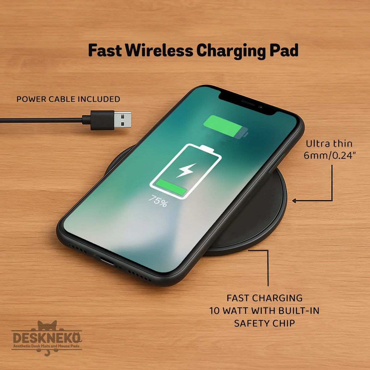 Anime Sunset Wireless Charger - Deskneko