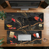 Koi Fish Art Desk Mat Mousepad - Desk Mat - Deskneko - Desk Mats & Mousepads