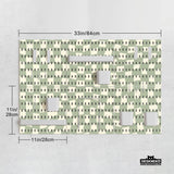 Green Checker Pegboard - Pegboard - Deskneko - Pegboards