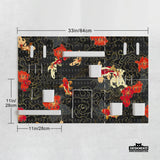 Koi Fish Pegboard Set - Deskneko