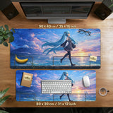 Anime Girl Landscape - Deskneko