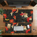 Koi Fish RGB Desk Mat - Deskneko