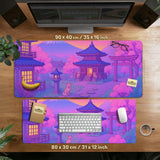 Pastel Sakura Anime Mousepad - Deskneko