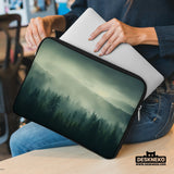 Misty Forest Nordic Laptop Sleeve - Deskneko