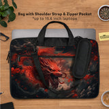 Red Dragon Laptop Sleeve & Bag - Deskneko