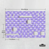 Cute Purple Pegboard - Deskneko