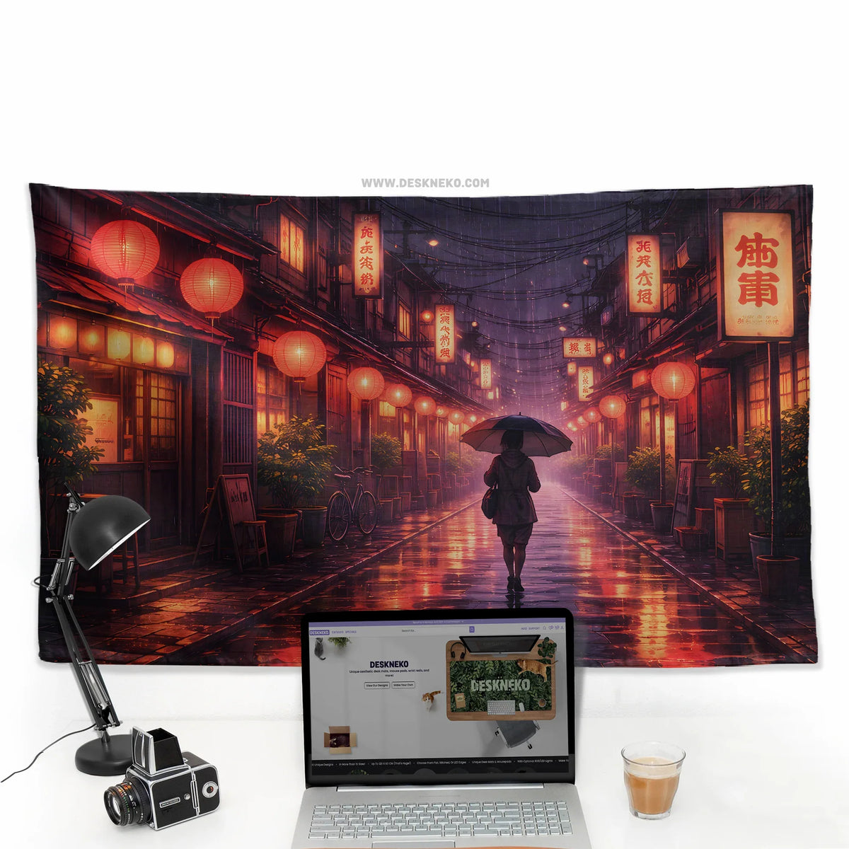 Lofi Anime Street - Deskneko