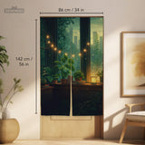 Lofi Cozy Noren Door Curtain - Deskneko