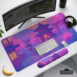 Sakura Ergonomic Wrist Rest - Deskneko