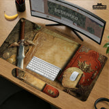 Fantasy Map Deskmat Mousepad, - Deskneko