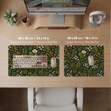 Dark Botanical Desk Mat - Desk Mat - Deskneko - Desk Mats & Mousepads